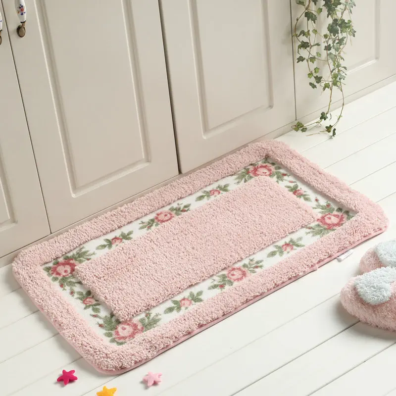 6 размеров квадратный напольный коврик для гостиной спальни коридора абсорбция