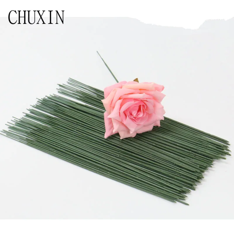 50pcs/Lot 17/25/40cm Plastic Flower Stem Arrangement Artificial Floral
