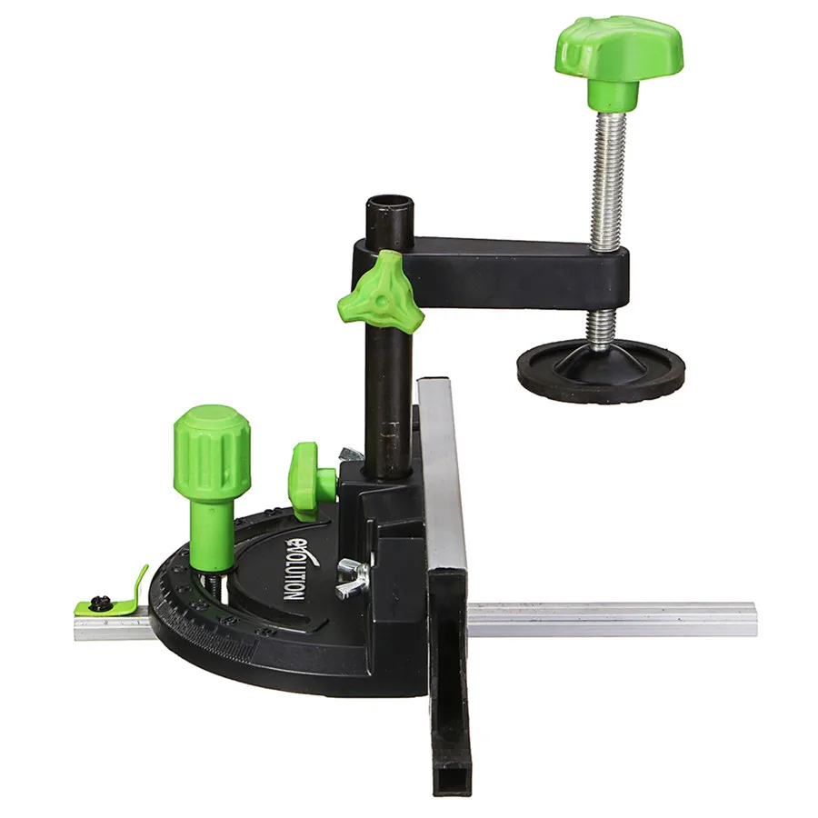 

New Woodworking DIY Carpenter Tool Accessories Miter Gauge Kit With Adjustable Flip Stop Angle Table Saw Pusher TP-110