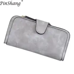 PinShang 2018 новый бренд кожаный женский кошелек высокого качества дизайн Hasp карта сумки длинный женский кошелек женский клатч кошелек ZK40
