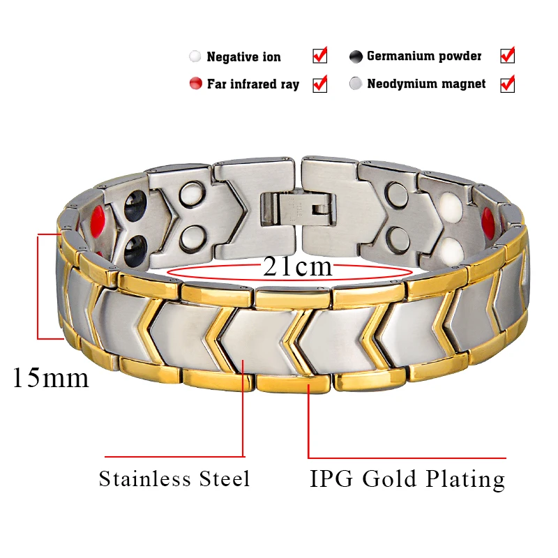 10202 Magnetic Bracelet Details 01