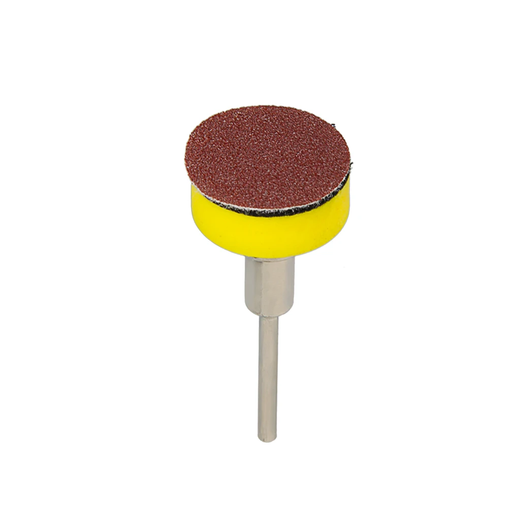 25mm Polished Sanding Pad Sandpaper Set 100PCS Plastic Sand Loading