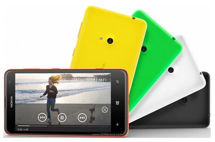 625 оригинальные разлоченный Мобильный телефон Nokia Lumia 625 4,7 "сенсорный экран Dual core gps WI-FI 3g и 4G microsoft Windows Phone Бесплатная доставка