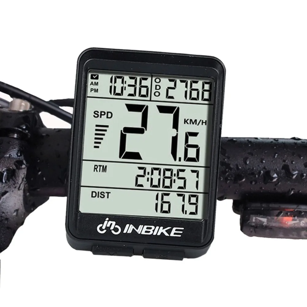 

Bicycle Computer Cycling Bike LED Speedometer Odometer Backlight LCD Screen Waterproof Tachometer Wireless