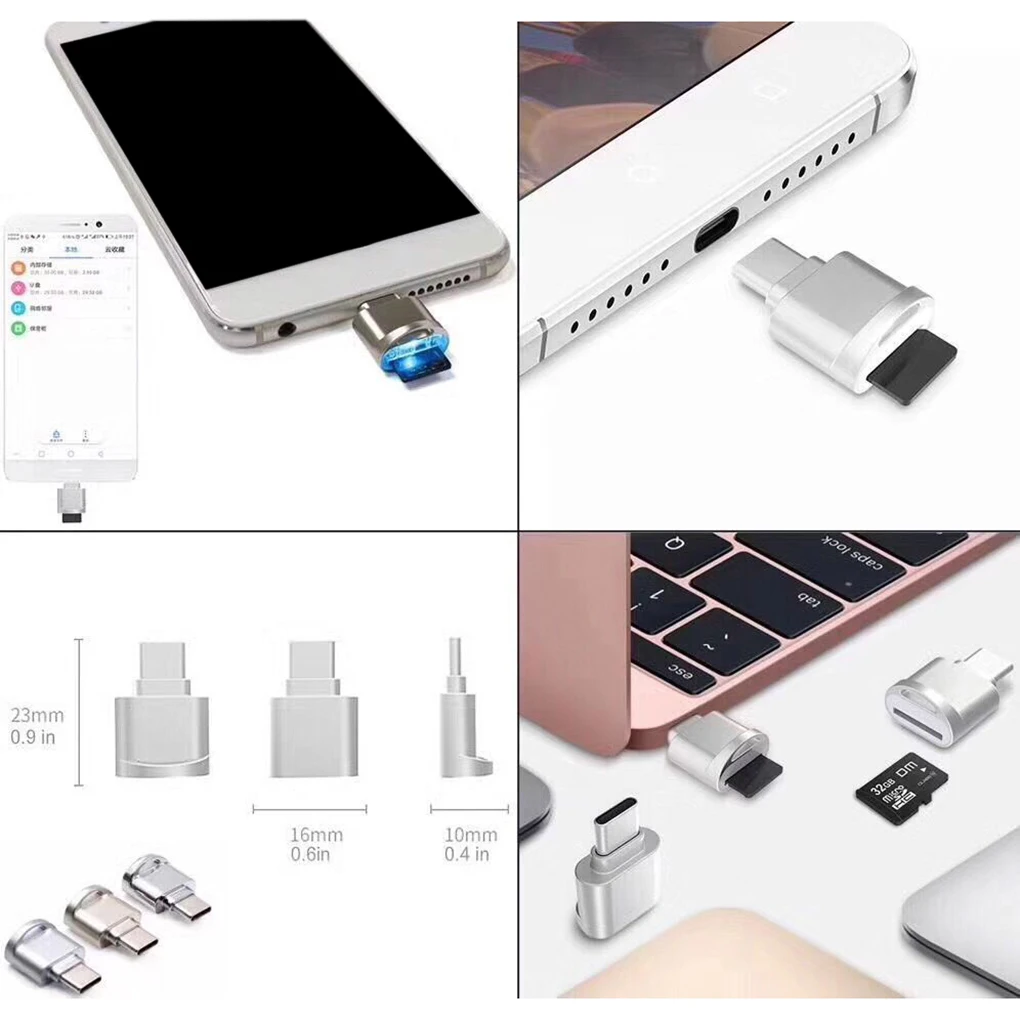 USB 3,1 type C кард-ридер USB-C TF OTG адаптер USB3.1 type-c разъем TF Micro SD кард-ридер Мини конвертер