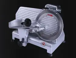 Бесплатная доставка, 8 дюймов полуавтоматическая замороженное мясо Slicer бекон фрагмент 0-10 мм лезвия регулируемая