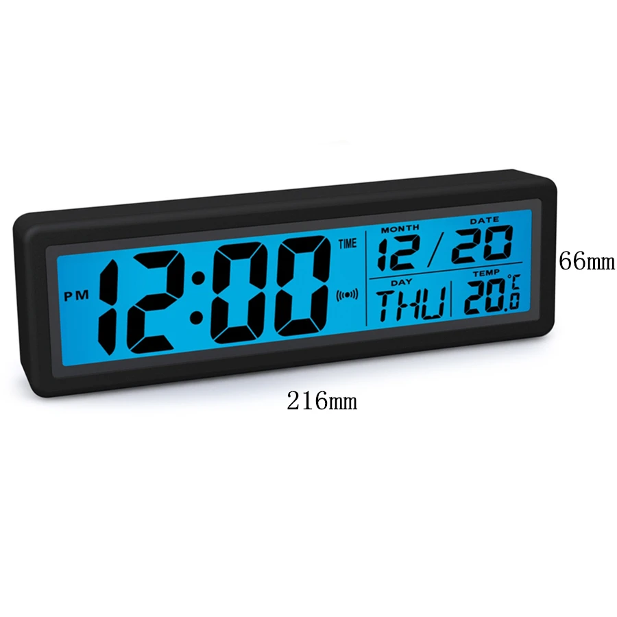 Настольные/Подвесные часы 2 в 1 с ЖК экраном цифровой будильник электронные