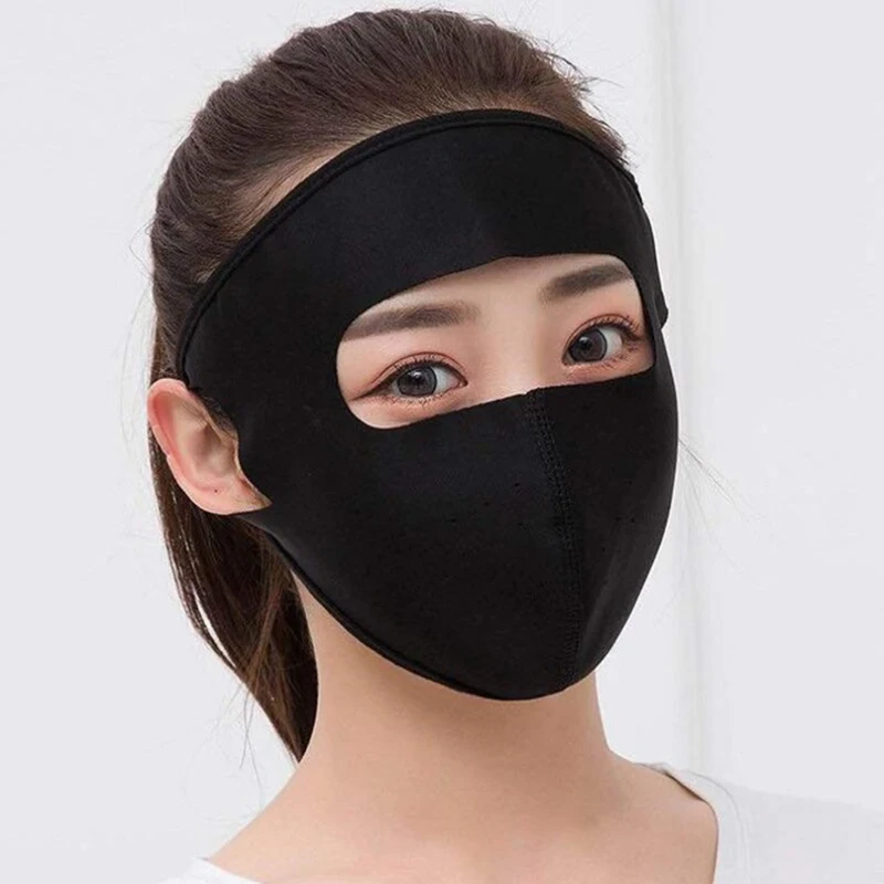 Летние женские маска от солнца езда солнцезащитный козырек носить ветрозащитный Анти-пыль маски для лица, рта анти-УФ многоразовые рот маска моющиеся