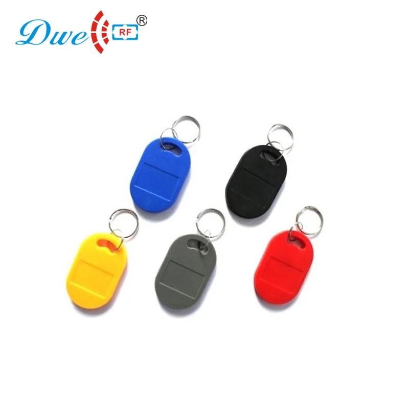 

DWE CC RF Access control cards contactless read only tag rfid 125Khz proximity id card token tags key chain