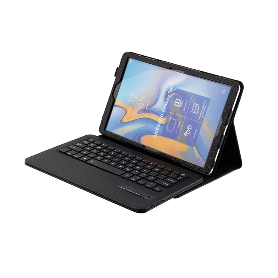 Чехол для Samsung Galaxy Tab A 10,5 дюймов с bluetooth-клавиатурой чехол для планшета SM-T590 T595 T597