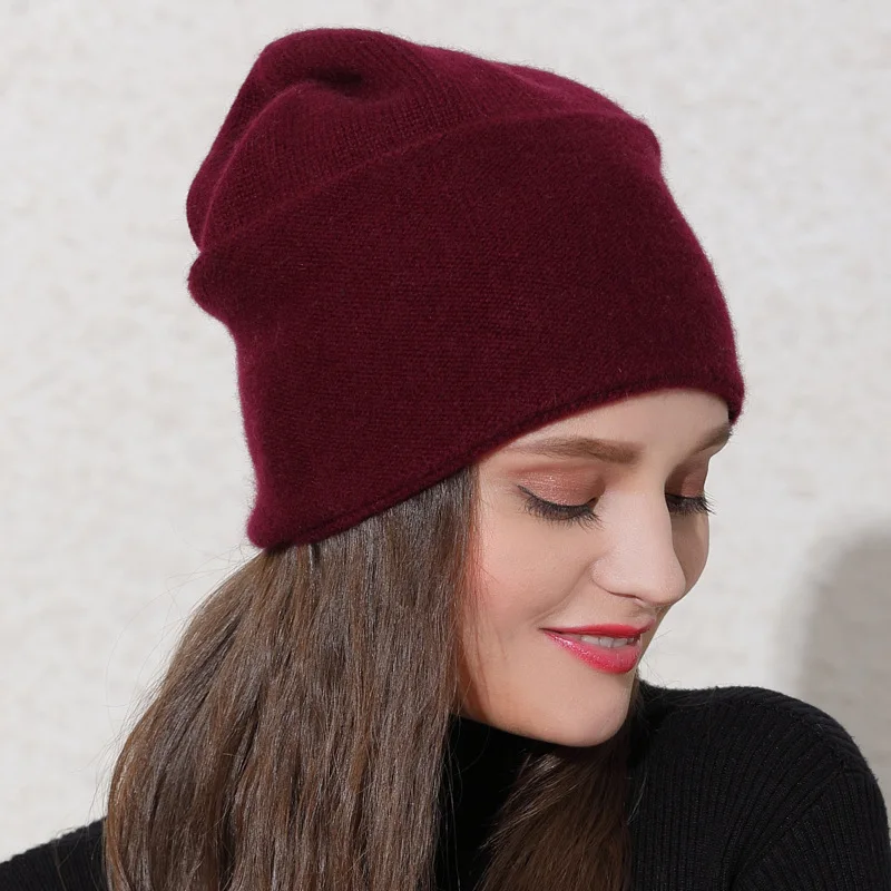 Женские зимние кашемировые шапки Gorros Mujer Invierno Beanies для женщин Pshmina, зимняя шапка, осенние зимние женские шапки