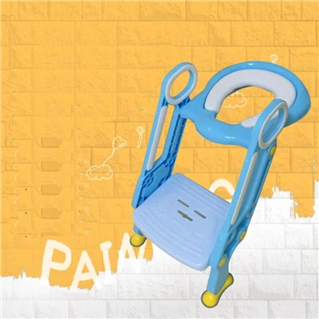 

Plastic Baby Potty Stools Toilet Staircase Kids Potty Chair Step Ladder Penico Toilet For Children Staircase Blue Pink Potty