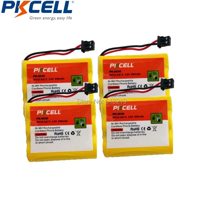 4 шт. аккумуляторы для домашних беспроводных телефонов BT905 3 6 В|battery a|battery