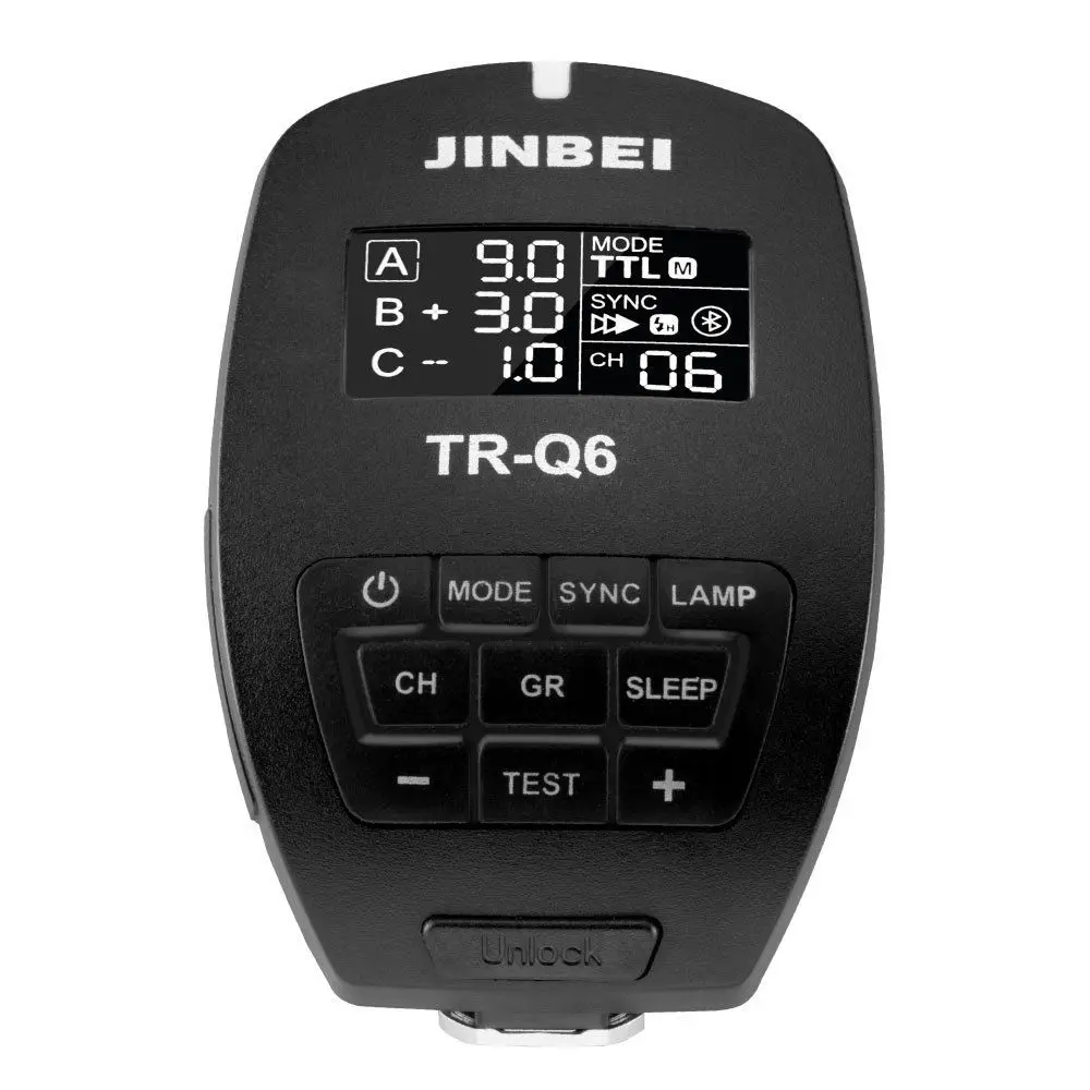 Jinbei TR-Q6 для Nikon 2,4 GHz ttl Bluetooth Flash Trigger для HD-610 Mars-3 MSN