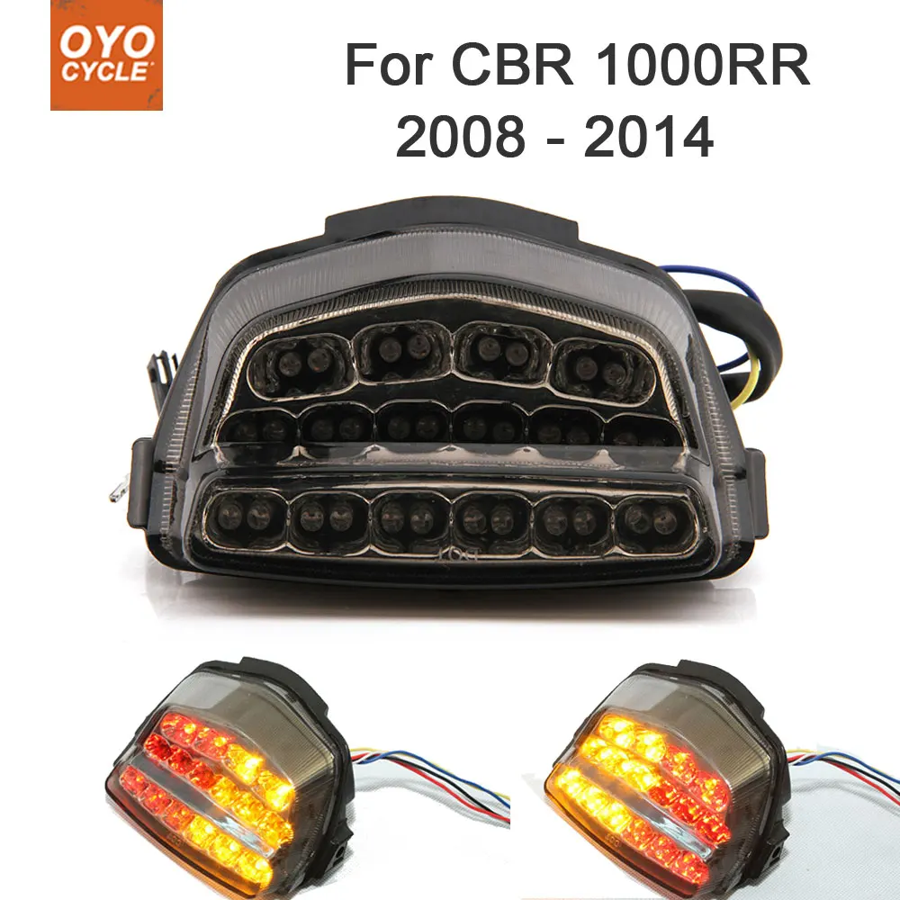 

Motorcycle Integrated LED Tail Light Brake Turn Signal Blinker For Honda CBR1000RR CBR 1000RR 2008-2014