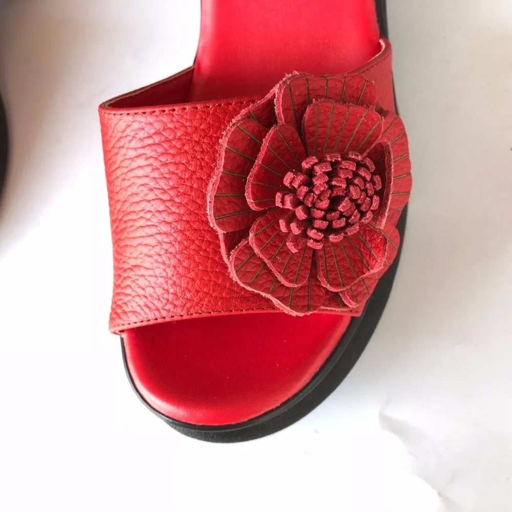 Hot sell,New 2017 genuine leather fish mouth sandals,Women high slope beauty leg thick flower Hook&Look buckle sandals,3colors Hot sell,New 2017 genuine leather fish mouth sandals,Women high slope beauty leg thick flower Hook&Look buckle sandals,3colors