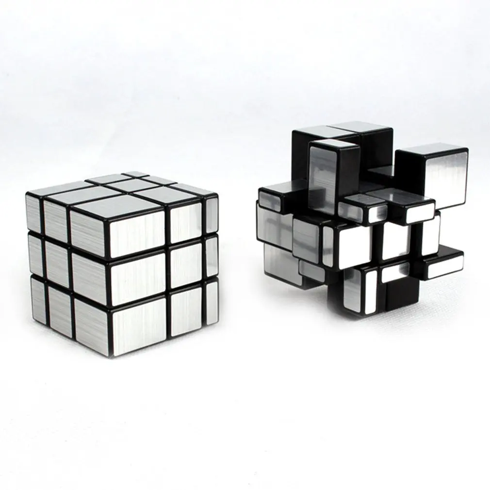OCDAY третий заказ магический куб блок специальная форма зеркало магический куб скорость Professional Puzzle Cube Puzzle Toys hot