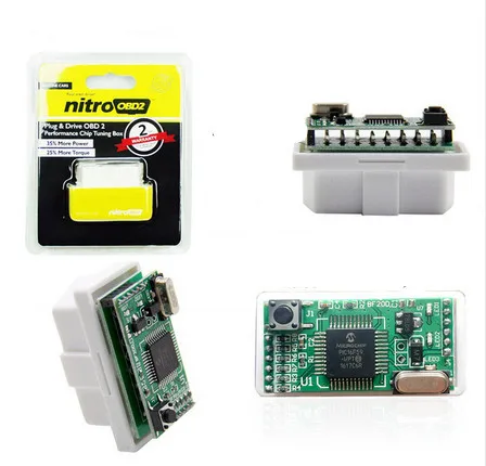 Увеличение скрытой мощности Nitro OBD2 бензиновый чип штепсельная вилка и привод
