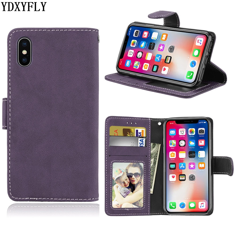 Luxury Multifunction 3 Card Slot Matte Case For IPhone 4 4s 5 5s 6 6s 7