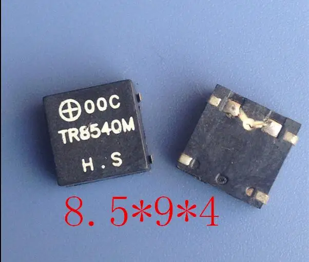 

OOC TR8540M 8540 8 Ом SMD пассивный зуммер боковой фонат 8,5*9*4 мм