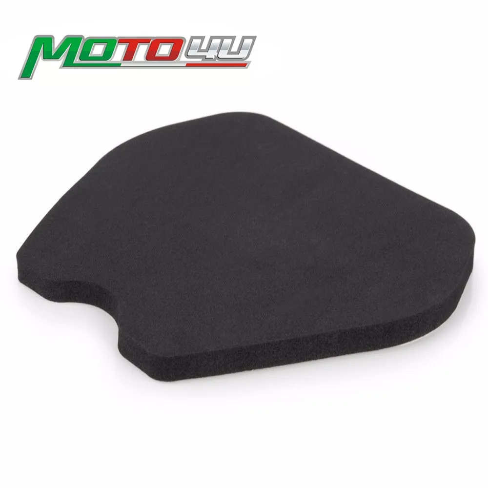 Motorcycle Race Racing Foam Seat Pad Adhesive 1cm Thick Black Universal