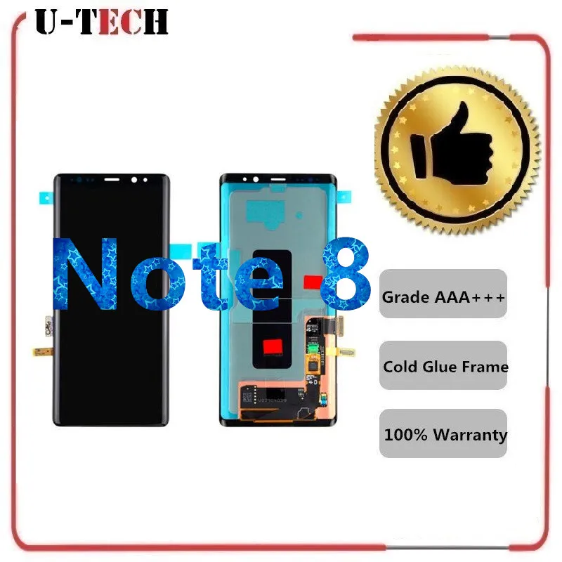 Gansta 6 3 &quotЖК дисплей Дисплей для SAMSUNG GALAXY Note 8 N9500 N9500F SM ЖК с Сенсорный экран