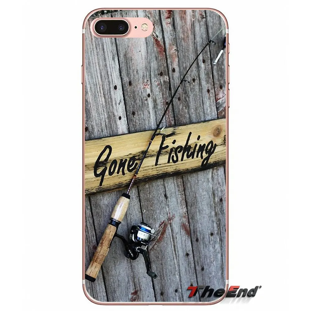 Рыбалка Go Fishing цитаты Мягкий ТПУ чехол для iPhone X 4 4S 5 5S 5C SE 6 6S 7 8 плюс samsung Galaxy J1 J3 J5 J7 A3 A5 - Цвет: images 11