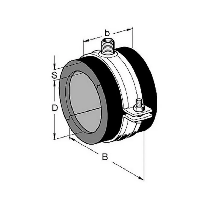SIKLA 185096 tieback холодильная лампа H 108 M8/M10|Гайки| |