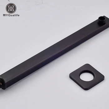 

Wall Mounte Square Style Bathroom Shower Arm Shower Replacement Bar/holder