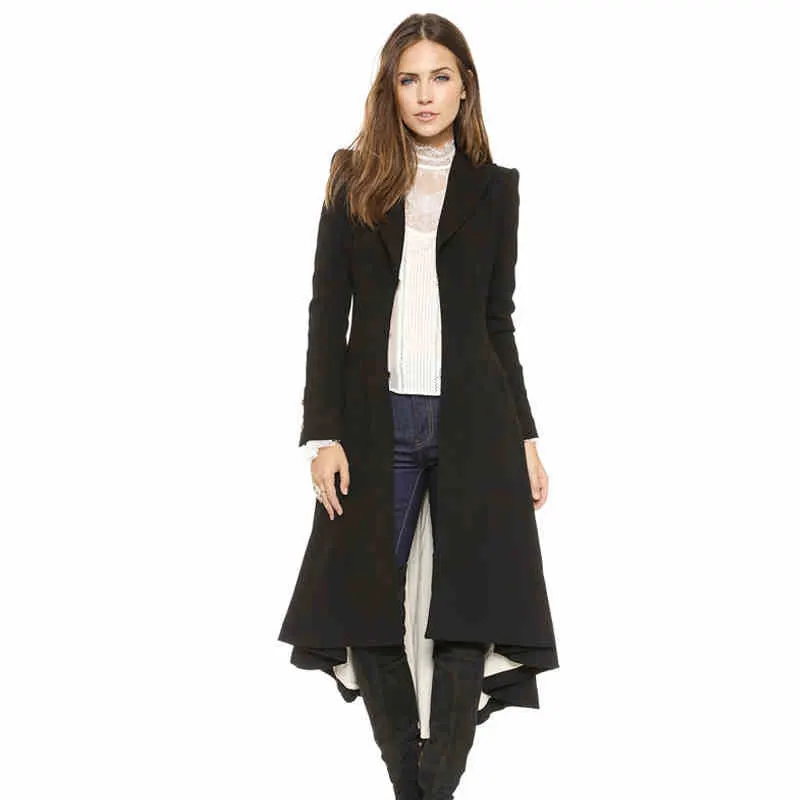 New Fashion Victoria Women Coats Swallow tail Women Woolen Coats Warm