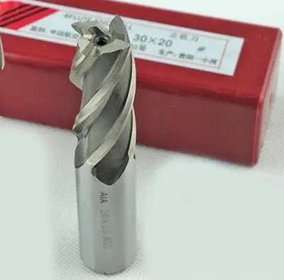 

1pc 18mm Four 4 Flute HSS & Aluminium End Mill Cutter CNC Bit