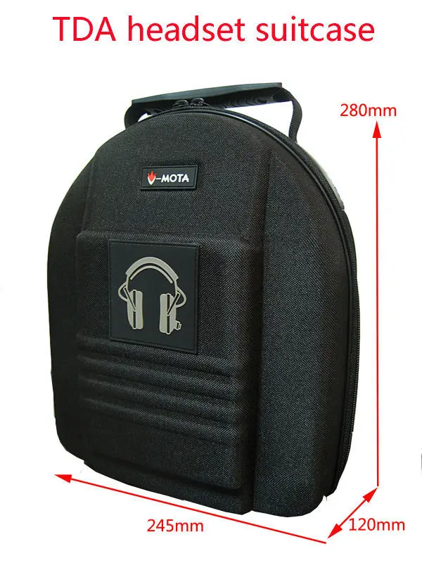 V MOTA TDA гарнитура чехол для переноски боксы DENON AH D7100 D7000 D600 D5000 D2000 (чемоданчик)