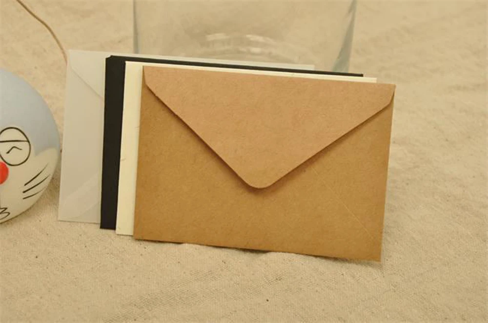 Пригласительный конверт для банковских карт, прозрачный бумажный пакет для карт серной кислоты, 50 шт./лот, 10*7 см, мини-Банк, сумка для карт, небольшой конверт