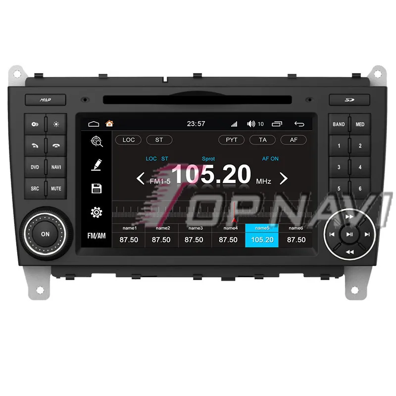 Cheap Topnavi Octa Core S200 Android 8.0 Car DVD Multimedia Player for Benz C class Audio Radio Stereo 2DIN GPS Navigation Autovideo 5
