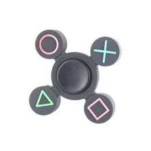 2017 Four Leaves EDC Finger Spinner Autism And ADHD Rotation Time Long Anti Stress Finger Gyro Led Hand Spinner Toy For Kids M1
