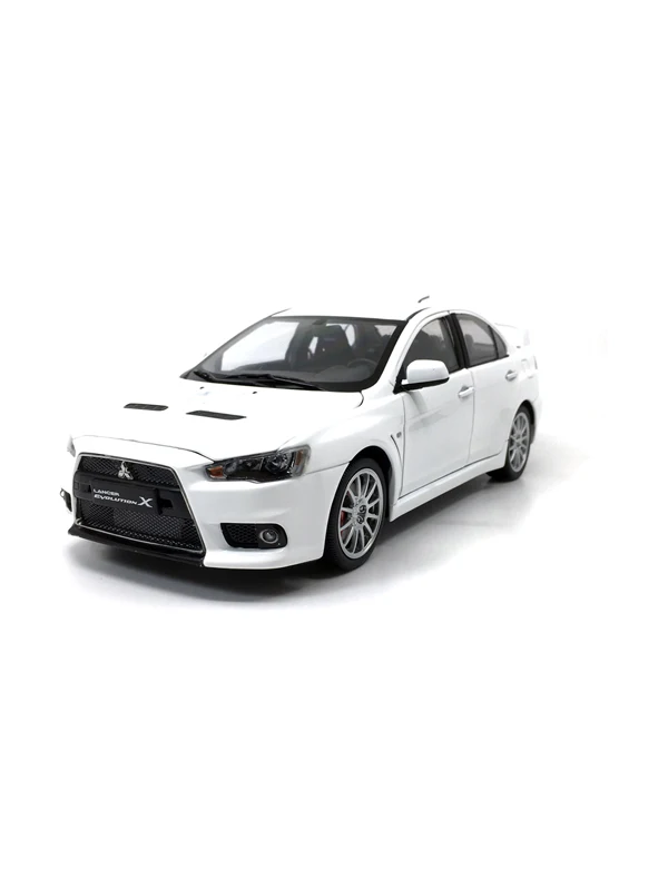 Paudi модель 1/18 1:18 Масштаб Mitsubishi Lancer EVO X белая литая модель двери автомобиля открытый левый руль