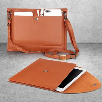 

XSKEM For iPad Air 3rd Gen 10.5 2019 A2152 A2123 A2153 A2154 Vintage Thin Leather Bags Business Bag Woman Men Tablet Case Cover