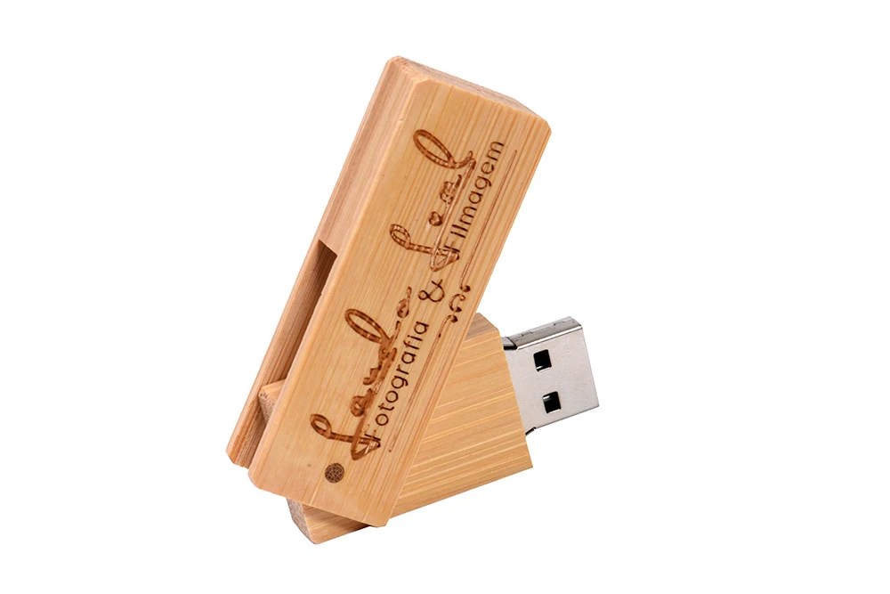 JASTER логотип персональный деревянный USB флеш-накопитель креативный подарок индивидуальный логотип дерево u диск бамбуковая Флешка 4 ГБ 8 ГБ 16 ГБ 32 ГБ 64 ГБ