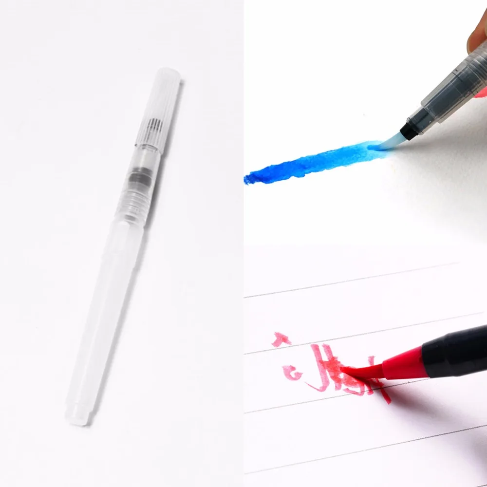 20 цветов Премиум Мягкая вода цвет кисти ручка маркеры ручки для начинающих кисть для эскиза Рисование манга комический почерк