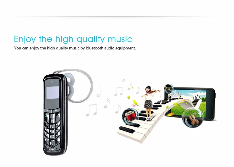 GT BM50 Мини карманный мобильный телефон волшебный голос BT Dialer Heaphone гарнитура наушники Dual Sim MP3 поддержка TF FM радио телефона P485