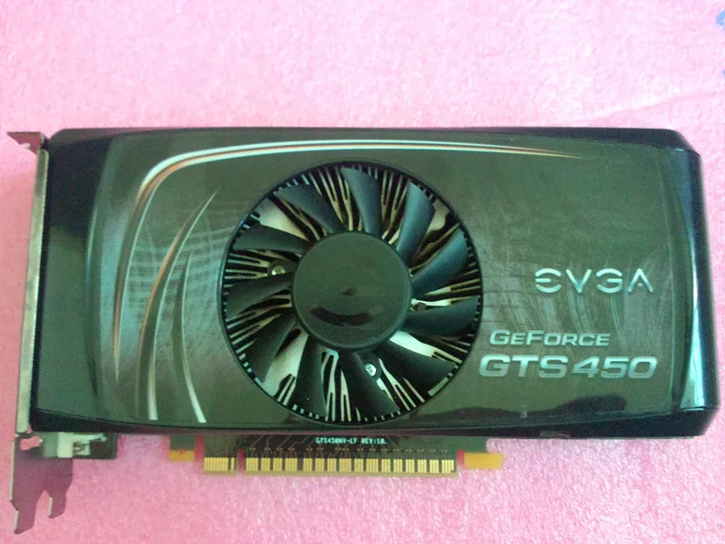  Free Shipping for EVGA GTS450 HD High-Definition Game Card 1024MB DDR5192bit Desktop Graphics 