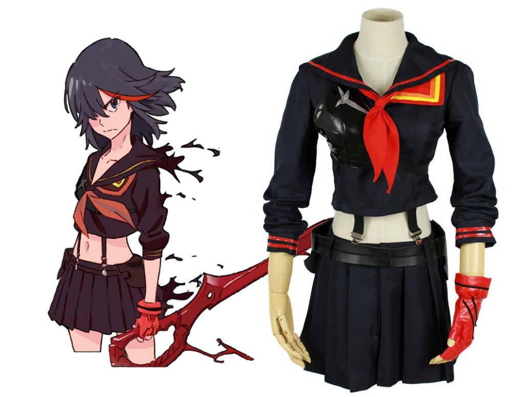 キルラキル龍子まとい コス プレ衣装アニメ セーラー衣装 Ryuko Matoi Cosplay Sailor Outfitcosplay Costume Aliexpress