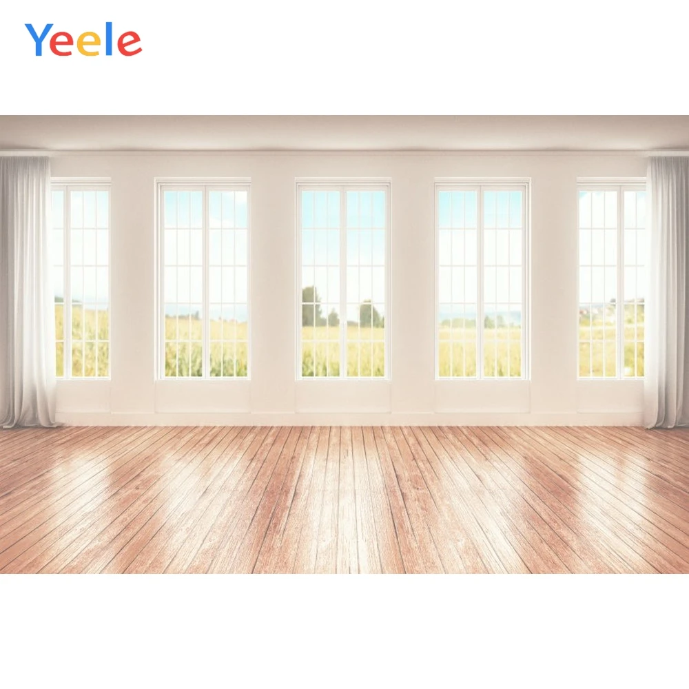 

Yeele Bright Window Photography Backgrounds White House Wood Floor Interior Customized Photographic Backdrops For Photo Studio