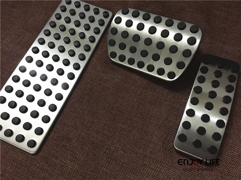 No Drilling Gas Fuel Brake Footrest Foot Rest Pedal Pad Cover For Mercedes Benz W251 R280
