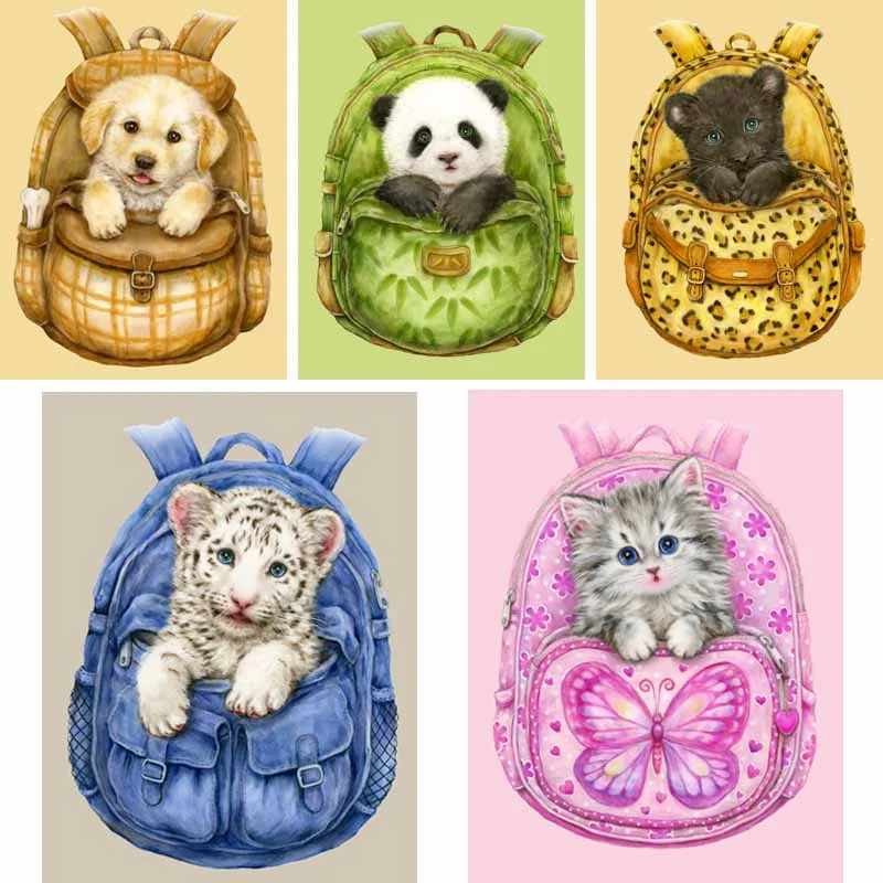

5D Diamond Embroidery Paintings Rhinestone Pasted diy Diamond painting Cross Stitch Kits animal diamond mosaic Room Decor