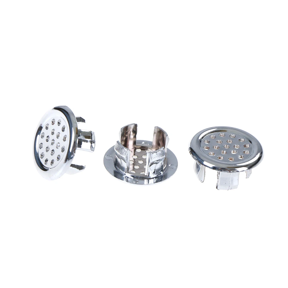 3pcs/lot Basin Sink Round Overflow Cover Ring Insert Replacement Tidy