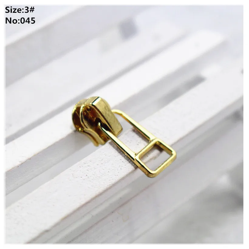 3 Wholesale 10pcs Zipper Sliders Metal Zipper Pulls zipper Head For