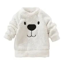 Winter Kids Baby Long Sleeve Sweater Tops Crew Neck Casual Warm Pullover Blouse SL01