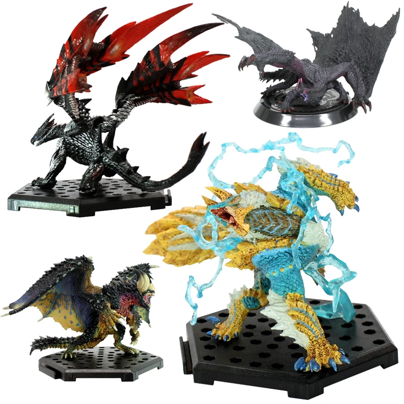 

No.122-123 (Jimusuhutu) New Valphalk Zinogre Monster Hunter Figures 3G 4G Games Capcom Kushala Daora Collection Figures Toy