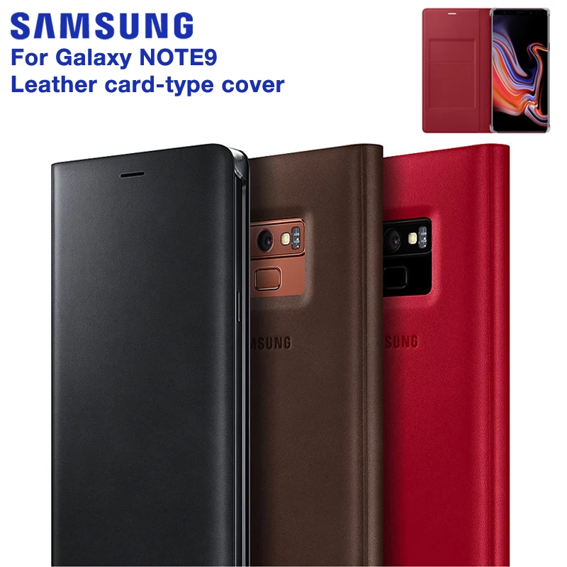 

For Samsung Original Leather Cover Protection Cover Phone Case For Samsung Galaxy Note 9 Note9 SM-N9600